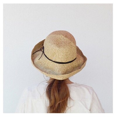 日本柔らかなペーパー素材紫外線UV対策帽子*sale/ mature. Ha muji chisaki
