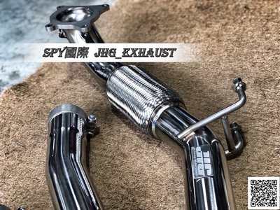 SPY國際 JHG_Exhaust VW Scirocco 直通當派 Downpipe