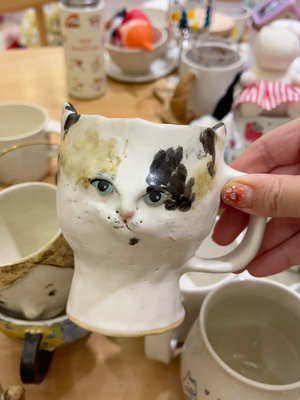 日本作家器 貓咪馬克杯