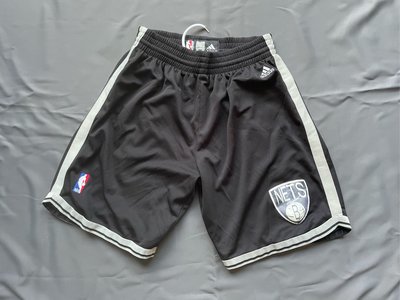 二手Adidas布魯克林籃網Brooklyn Nets籃球短褲  SZ M