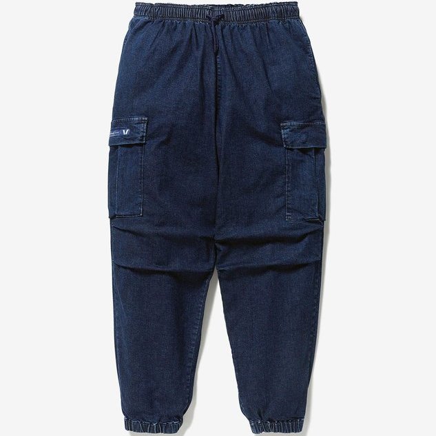 WTAPS 22AW GIMMICK / TROUSERS /INDIGO/ XL 丹寧錐形褲寬版現貨在店