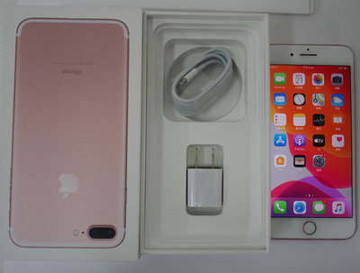 [崴勝3C] 二手 九成新 apple iphone 7 plus 32g 玫瑰金 13.5.1