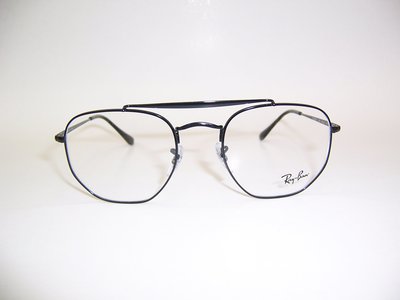 光寶眼鏡城(台南) Ray-Ban 經典雙槓六角型眼鏡**RB3648V/2509, LUXOTTICA公司貨