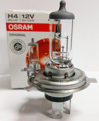 【晴天】OSRAM 德製 汽車大燈 H4 12V 60/55W 歐司朗 公司貨 清光 4300K