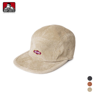 【Brand T】BEN DAVIS CORDS JET CAP 燈芯絨 可調帽圍 鴨舌帽 棒球帽 字體 繡標 3色
