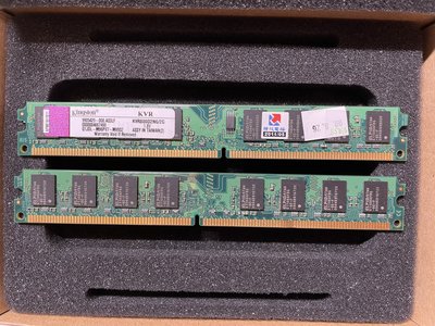 Kingston金士頓2GB DDR2-800窄版桌上型電腦PC記憶體