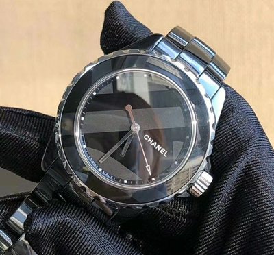 專櫃正品 CHANEL 香奈兒 限量1200只 J12 H5581 黑陶瓷 38mm 自動機械 腕錶 （全新收藏品！優惠出清換現金）