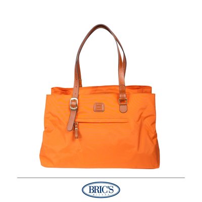 ╠趣買Cheaper ╣Bric's BXG35281 X-Bag Shopping 手提包.肩背包(橘色)