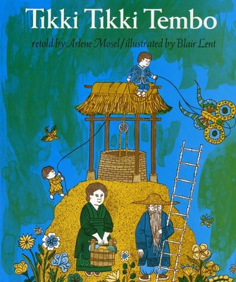 ＊小貝比的家＊TIKKI TIKKI TEMBO / 平裝書/3~6歲/童話故事 Fairy Tale