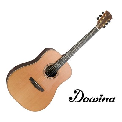 Dowina Cabernet D 紅松木面板 41吋 斯洛伐克 全單板 民謠吉他 - 【他，在旅行】