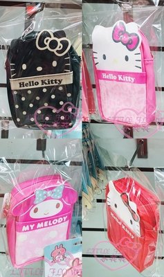 ♥小花花日本精品♥hello kitty凱蒂貓美樂蒂頭型斜背包側背包小包包出外遊玩必備方便攜帶-四款擇一42166504