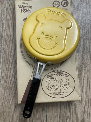 日本製 DISNEY 迪士尼 小熊維尼 鬆餅煎鍋 鐵盤 鬆餅鍋 煎餅鍋