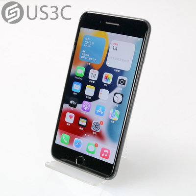 【US3C-桃園春日店】【一元起標 故障機】公司貨 Apple iPhone 7 Plus  128G 黑色 5.5吋 A10晶片 支援Touch ID指紋辨識