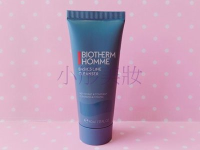 [小彤美妝] BIOTHERM 碧兒泉 男仕礦泉溫和型潔面膠40ml 滿1000超取免運