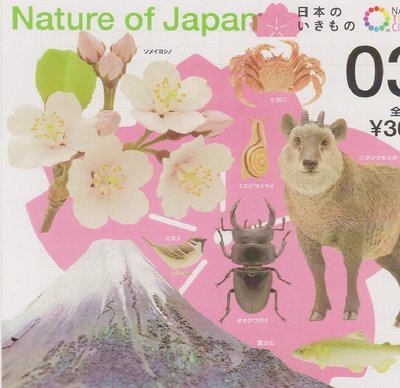【奇蹟@蛋】 KITAN (轉蛋)NTC圖鑑-日本自然生命P3 全8種 整套販售 NO:3738
