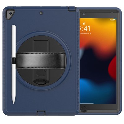 森尼3C-新款手環保護套 於 iPad 10 9 8 7 Air4 Air5 mini6 pro 10.2 保護殼 防摔平板殼-品質保證