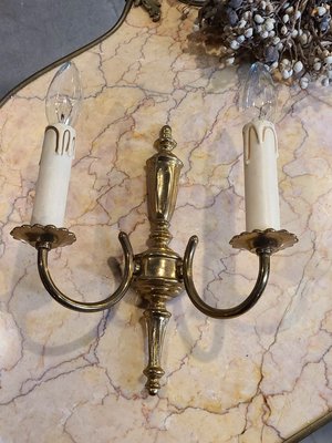 法國 純銅 優雅 古典 壁燈 歐洲老件  la0394【卡卡頌  歐洲古董】✬