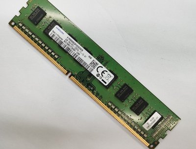 三星4G 1RX8 PC3-12800U DDR3 1600 UDIMM 1.5V 標壓 桌機機記憶體
