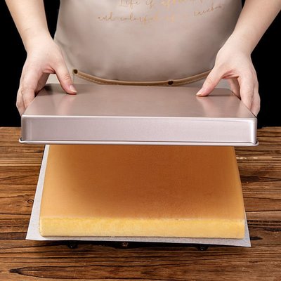 蛋糕卷烤盤不粘模具28cm正方形牛軋糖雪花酥披薩餅干家用烘焙工具~特價