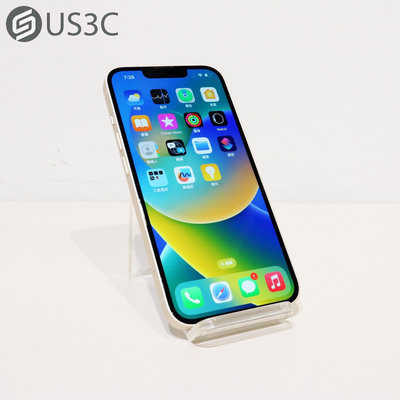 【US3C-青海店】台灣公司貨 Apple iPhone 14 128G 白色 6.1吋 全螢幕OLED 原彩顯示 二手5G手機 UCare店保6個月