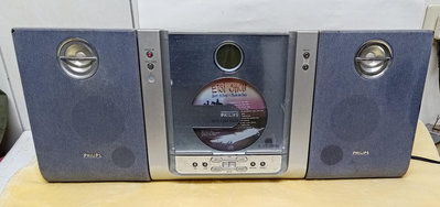 PHILIPS 飛利浦 CD小音響 型號 MC-230/21T 床頭音響 CD. usb. AM. FM.收音機