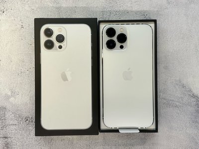 🌚電信福利 iPhone 13 Pro Max 128G 銀色 台灣貨 100% 2023/4/26