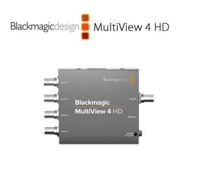 【EC數位】 Blackmagic 黑魔法 MultiView 4 HD 多畫面分割器 轉換器
