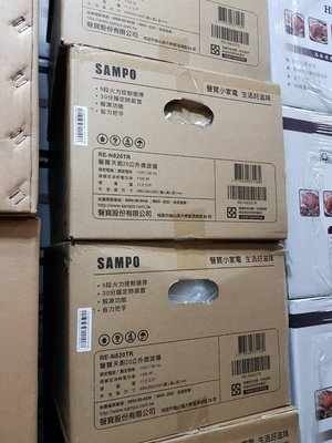 台南家電館 聲寶~SAMPO   機械式微波爐 【RE-N820TR】  5段火力 30分鐘定時-20公升