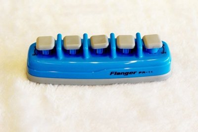 【老羊樂器店】Flanger FA-11 藍色 鋼琴指力器 指力訓練器 手指訓練器