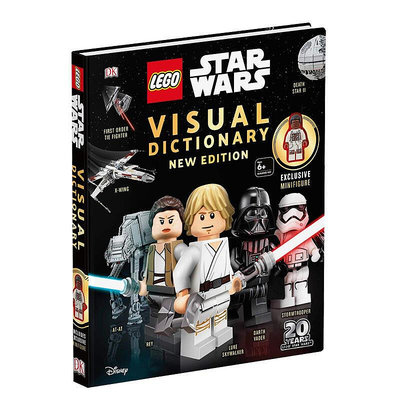 創客優品 正版書籍LEGO Star Wars Visual Dictionary 樂高星球大戰視覺詞典 SJ843