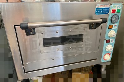 【鍠鑫食品機械】現貨出清!二手半盤烤箱 烤爐 烤餅爐 220V