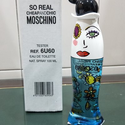 MOSCHINO SO REAL 奧莉薇100ml TESTER 包 