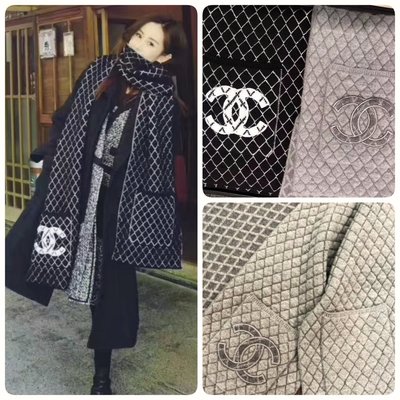 Chanel ❤️ 人魚口袋圍巾 披肩