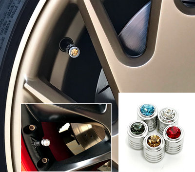 JR-佳睿精品 Mazda 2 3 5 6 水鑽款 鋁合金 氣嘴蓋 輪胎帽 氣嘴帽 風嘴頭 風嘴蓋