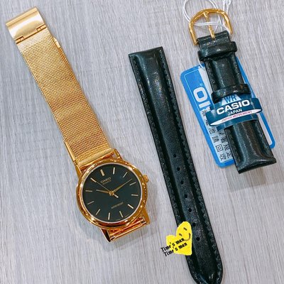 [時間達人]（米蘭錶帶專區）CASIO 時尚潮流復古金框中型腕錶+米蘭帶 台灣卡西歐 原廠公司貨 小姐姐手錶 贈替換工具