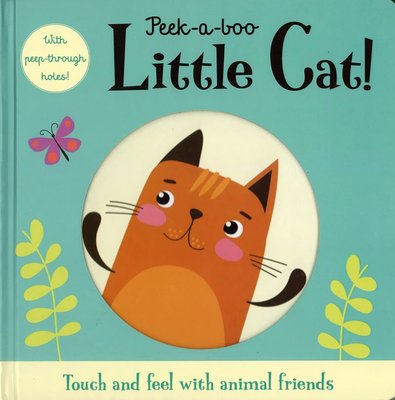 ＊小貝比的家＊PEEK-A-BOO LITTLE CAT !/硬頁書/3~6歲