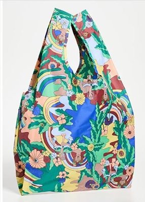 (現貨)美國BAGGU 時尚藝術環保尼龍購物袋 ~天秤座