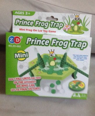 全新Prince Frog Trap 青蛙益智遊戲 桌遊 積木 組合