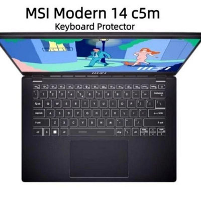 MTX旗艦店鍵盤保護膜 MSI Modern 14 C5M C11M 14 C12MO