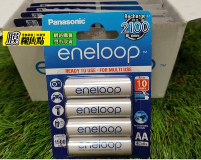 【膜糊焦點】日本製造Panasonic eneloop 國際牌2100次 3號 AA 低自放充電電池 您的第一選擇