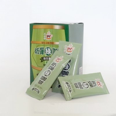 大禾金 防彈綠咖啡 靈芝咖啡 薑汁撞奶 添加台灣薑黃.靈芝(15包/盒) 團購更便宜