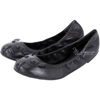 現貨熱銷-MBMJ Mouse 老鼠造型平底芭蕾舞鞋(黑色) 1610336-01