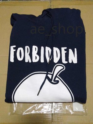 AES Forbidden Fruit Season 1 outer Logo Hoodie 禁果 字外 深藍色 帽T