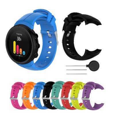 Suunto Spartan Ultra Smartwatch 手鍊腕帶的錶帶矽膠錶帶, 用於替換