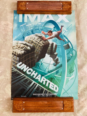 神秘海域 日版A3 IMAX 海報