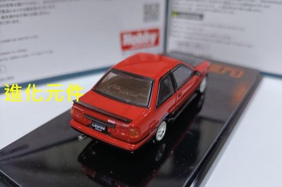 Hobby 1 64 豐田雙門跑車模型 Toyota Corolla Levin AE86 紅黑