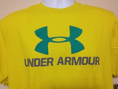 【三鐵共購】【全球最夯Under Armour】運動時尚 UA T恤 Logo T-shirt 黃色 周年慶6折優惠開跑