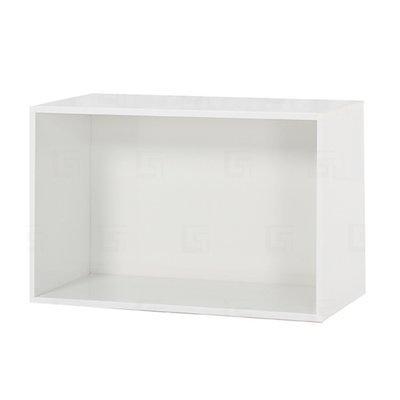 【在地人傢俱】20 環保塑鋼系列-白色開放大格2.2尺資料櫃/置物櫃/收納櫃~深40 GT204-03