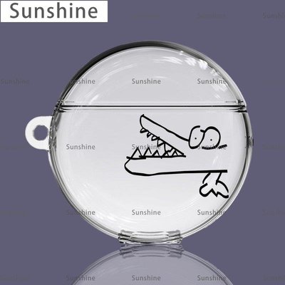 [Sunshine]鱷魚freebuds3保護套適用華為4i耳機殼華為pro個性軟簡約創意透明