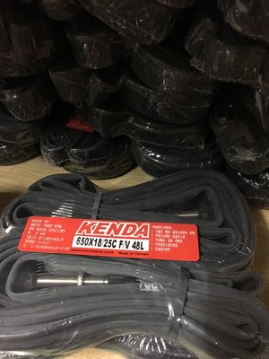 【二輪極速】建大 KENDA 650X18/25C 650C 48mm內胎 一條90元